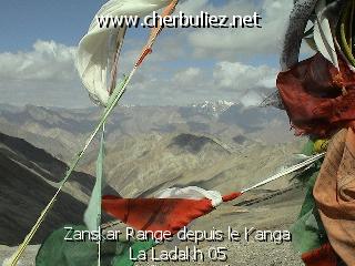 légende: Zanskar Range depuis le Kanga La Ladakh 05
qualityCode=raw
sizeCode=half

Données de l'image originale:
Taille originale: 140753 bytes
Temps d'exposition: 1/600 s
Diaph: f/400/100
Heure de prise de vue: 2002:06:25 09:09:48
Flash: non
Focale: 60/10 mm
